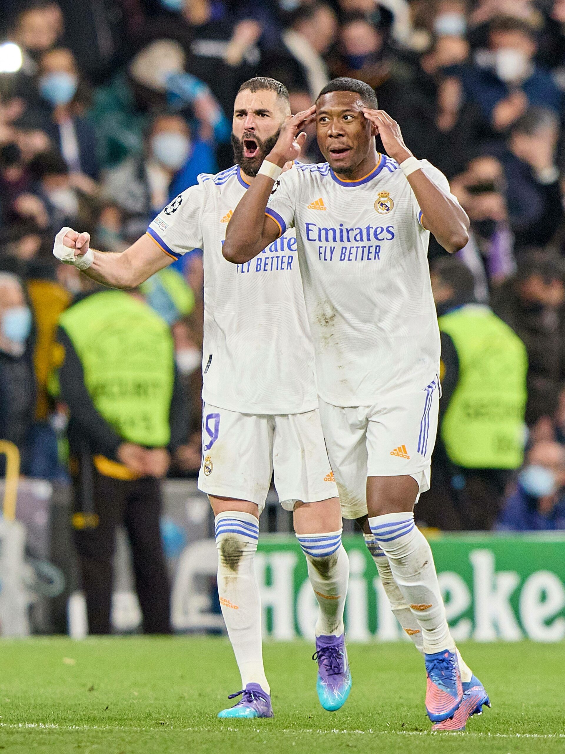 Karim Benzema und David Alaba für Real Madrid