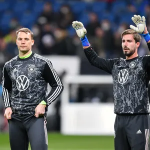 Manuel Neuer und Kevin Trapp im DFB-Trikot