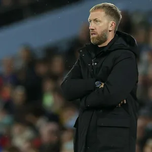 Chelsea-Trainer Graham Potter beim Spiel gegen Manchester City