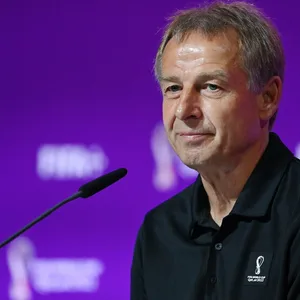 Jürgen Klinsmann bei einer PK