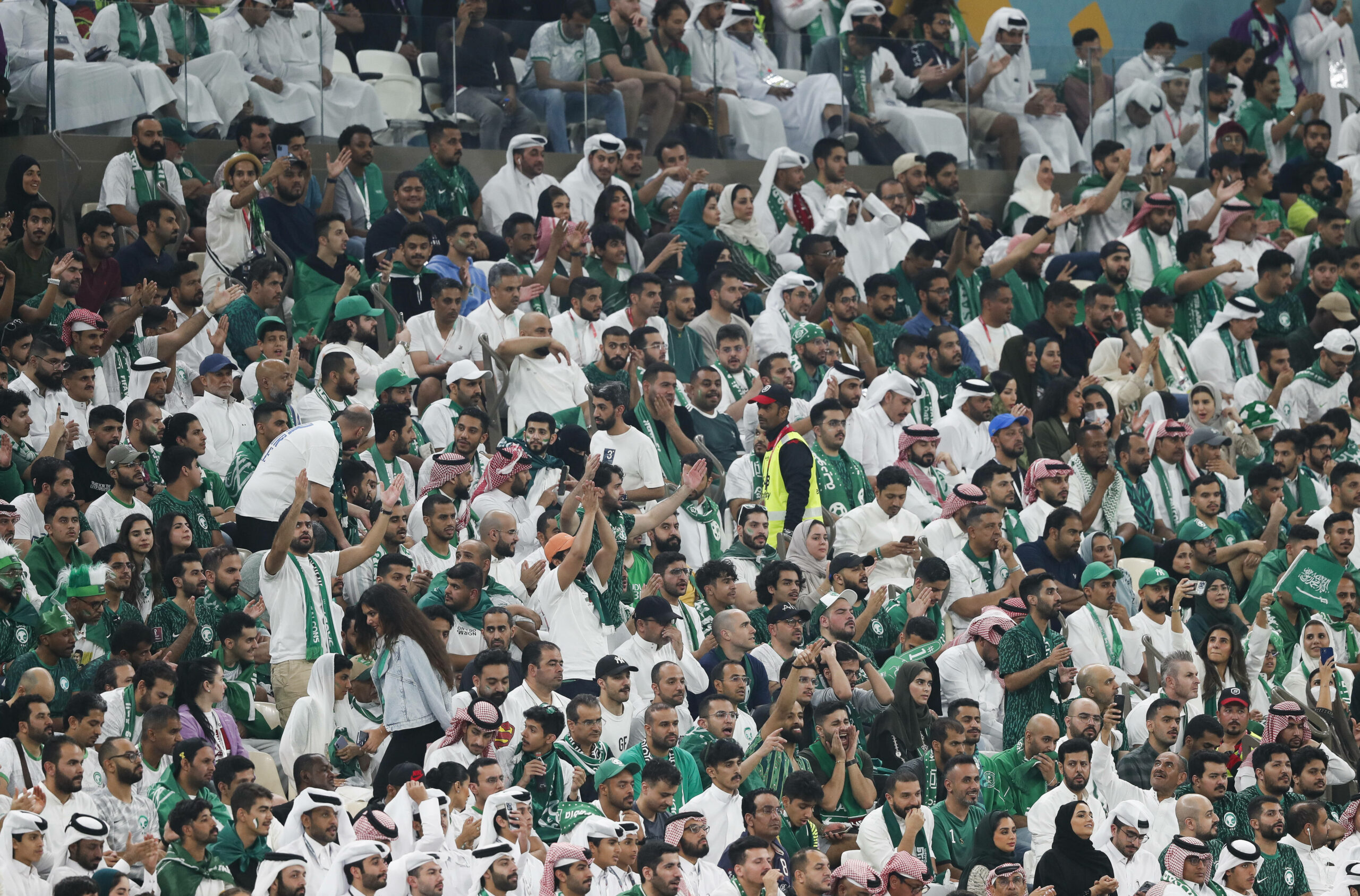 Fans von Saudi-Arabien bei der WM