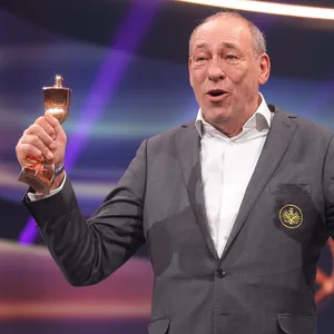Peter Fischer im Dezember bei der Ehrung Eintracht Frankfurts als Mannschaft des Jahres