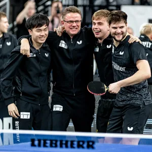 Der TTC Neu-Ulm gewinnt den Deutschen Tischtennis-Pokal.