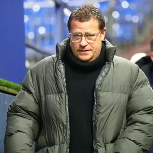 RB-Boss Max Eberl wurde nicht zum ersten Mal mit Schmähplakaten konfrontiert.