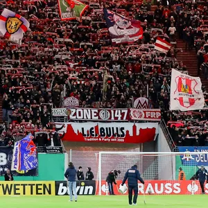 Fans bei RB Leipzig gegen Hoffenheim