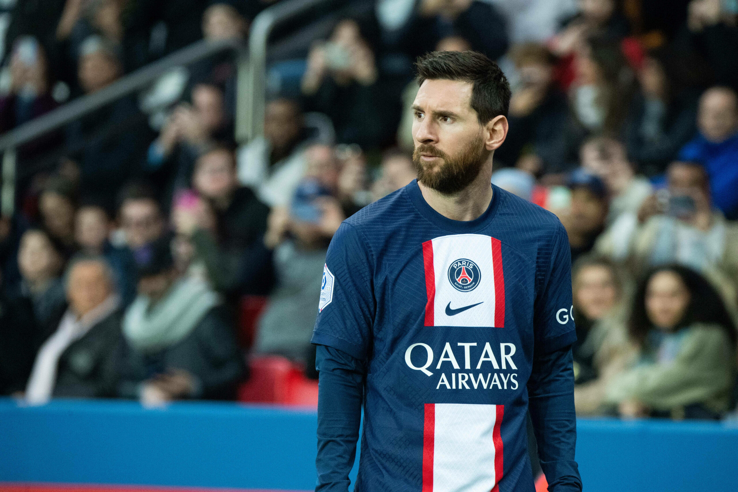 Lionel Messi im Trikot von Paris St. Germain