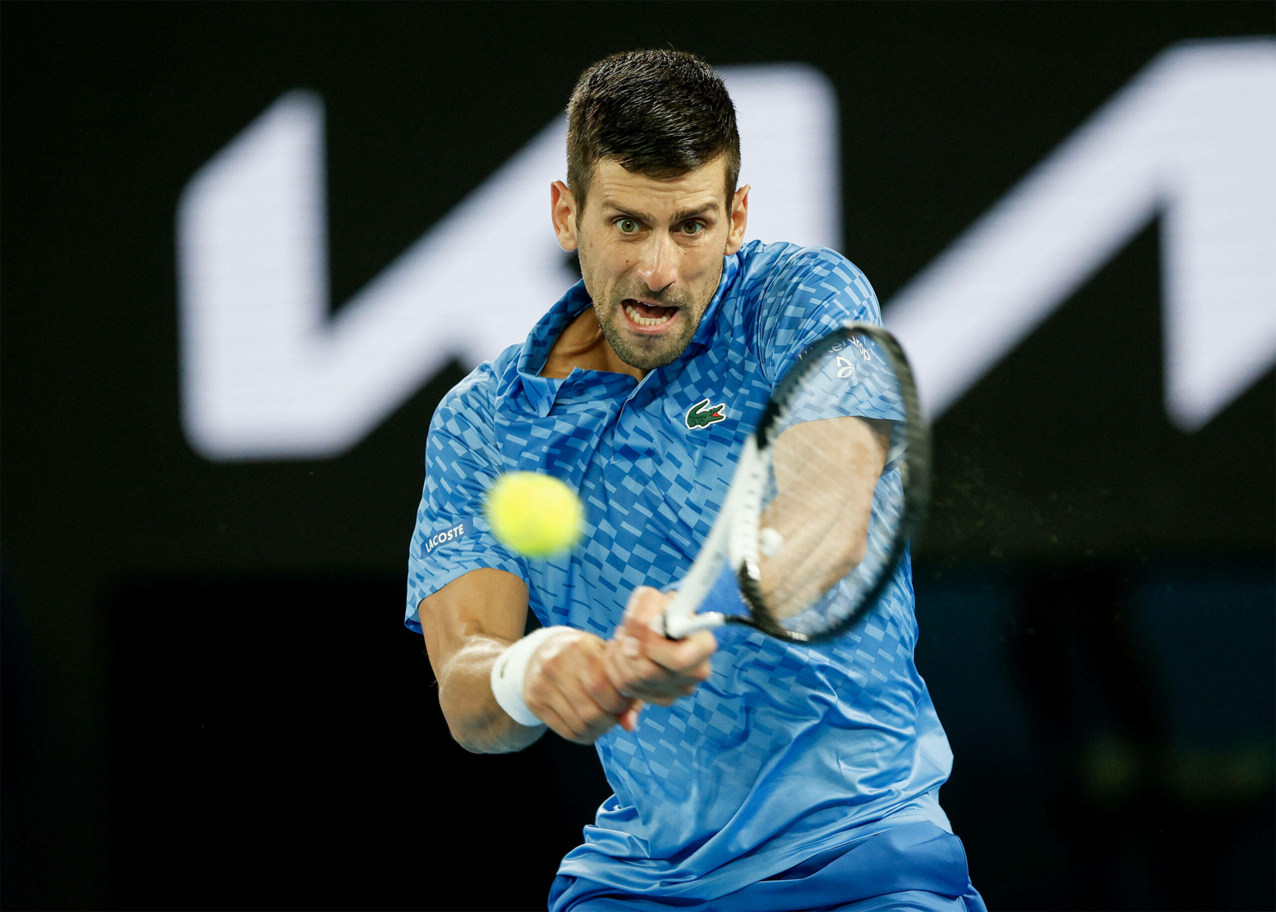 Novak Djokovic bei den Australian Open 2023