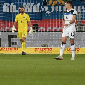 Javi Montero und Daniel Heuer Fernandes sind enttäuscht