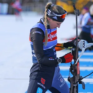 Anna Weidel im Training (Oberhof, 2023)