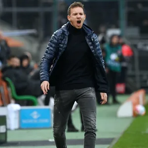 Julian Nagelsmann schimpft an der Seitenlinie