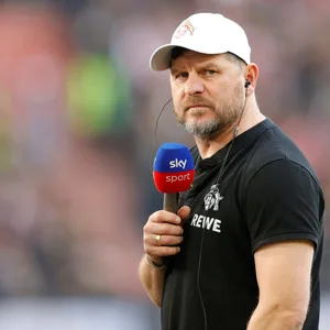Steffen Baumgart beim Sky-Interview
