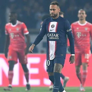 Neymar im Spiel gegen den FC Bayern