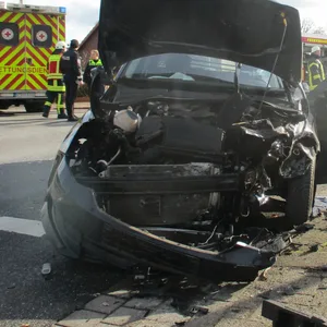 Unfall mit Hundetransporter bei Stade – vier Verletzte