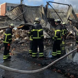Erneuter Großbrand in Finkenwerder – Tunhalle brennt nieder