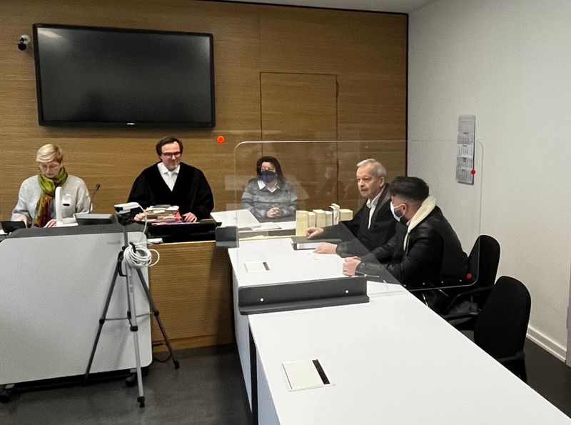 Prozess um wütenden Puff-Besucher: Gerichtssaal