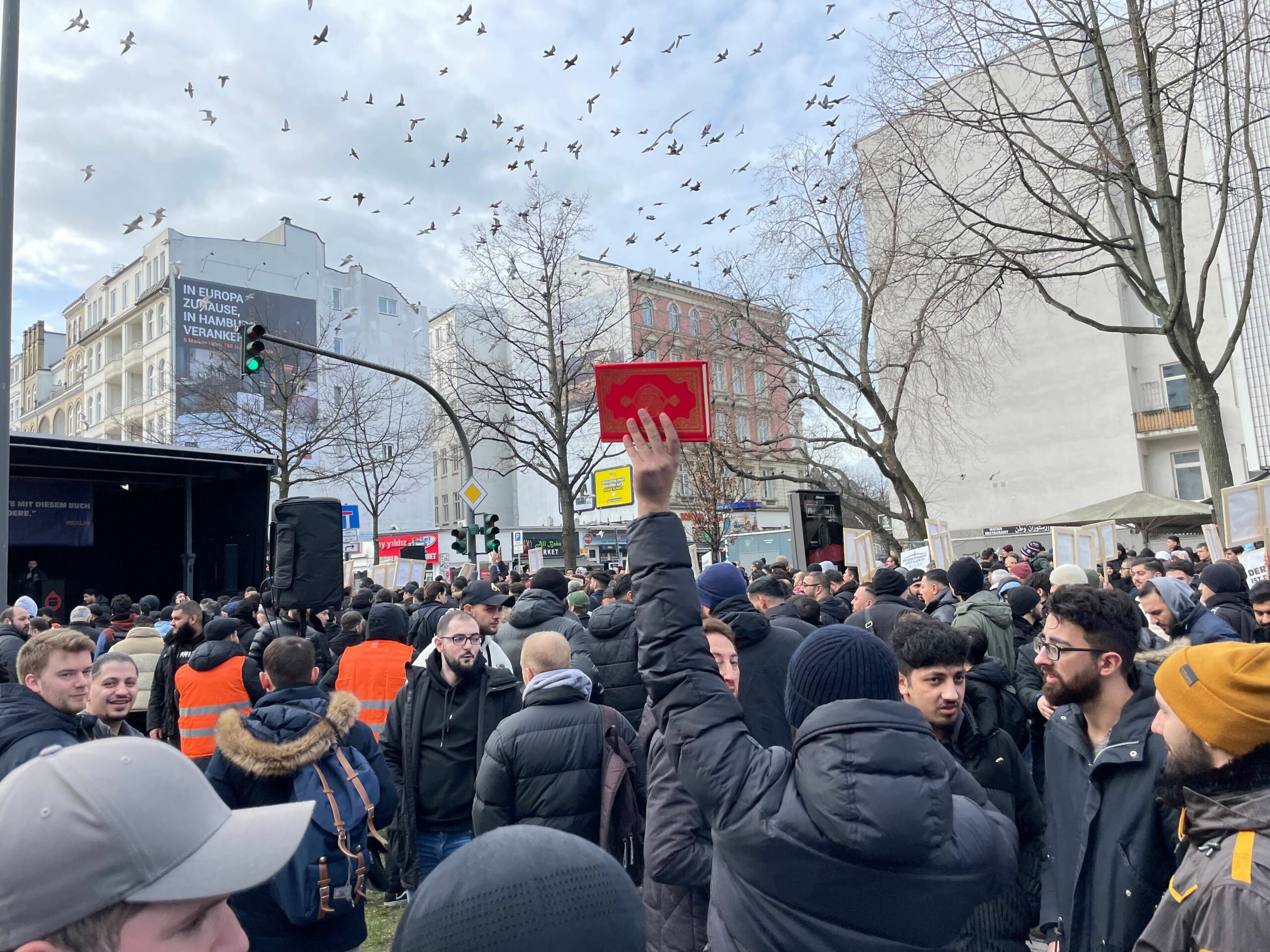 Islamisten-Demo in Hamburg