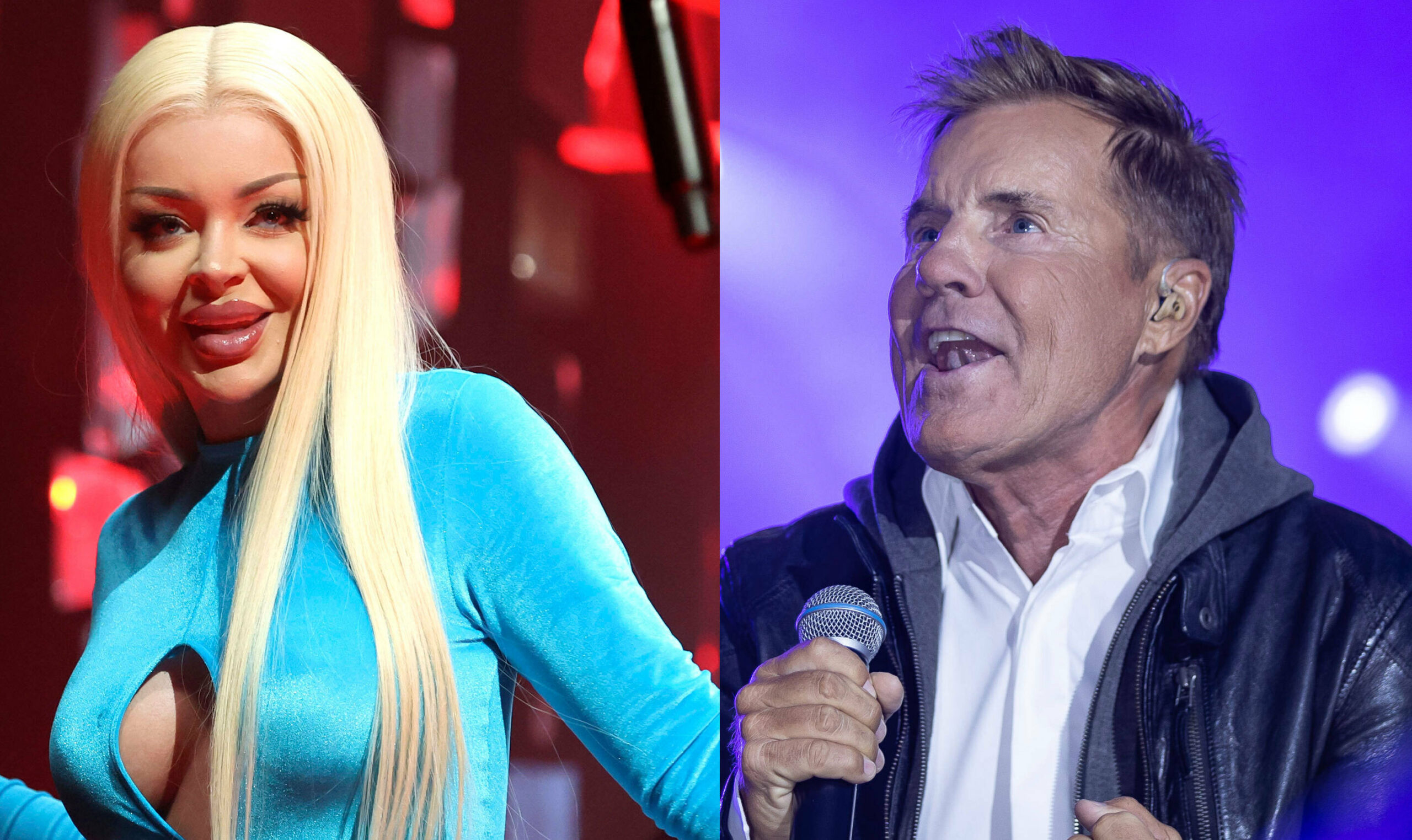 Katja Krasavice und Dieter Bohlen