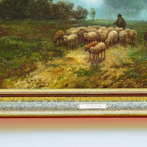 Dieses kleinformatige Ölgemälde war dem MOPO-Flohmarktfuchs immerhin 200 Euro wert.