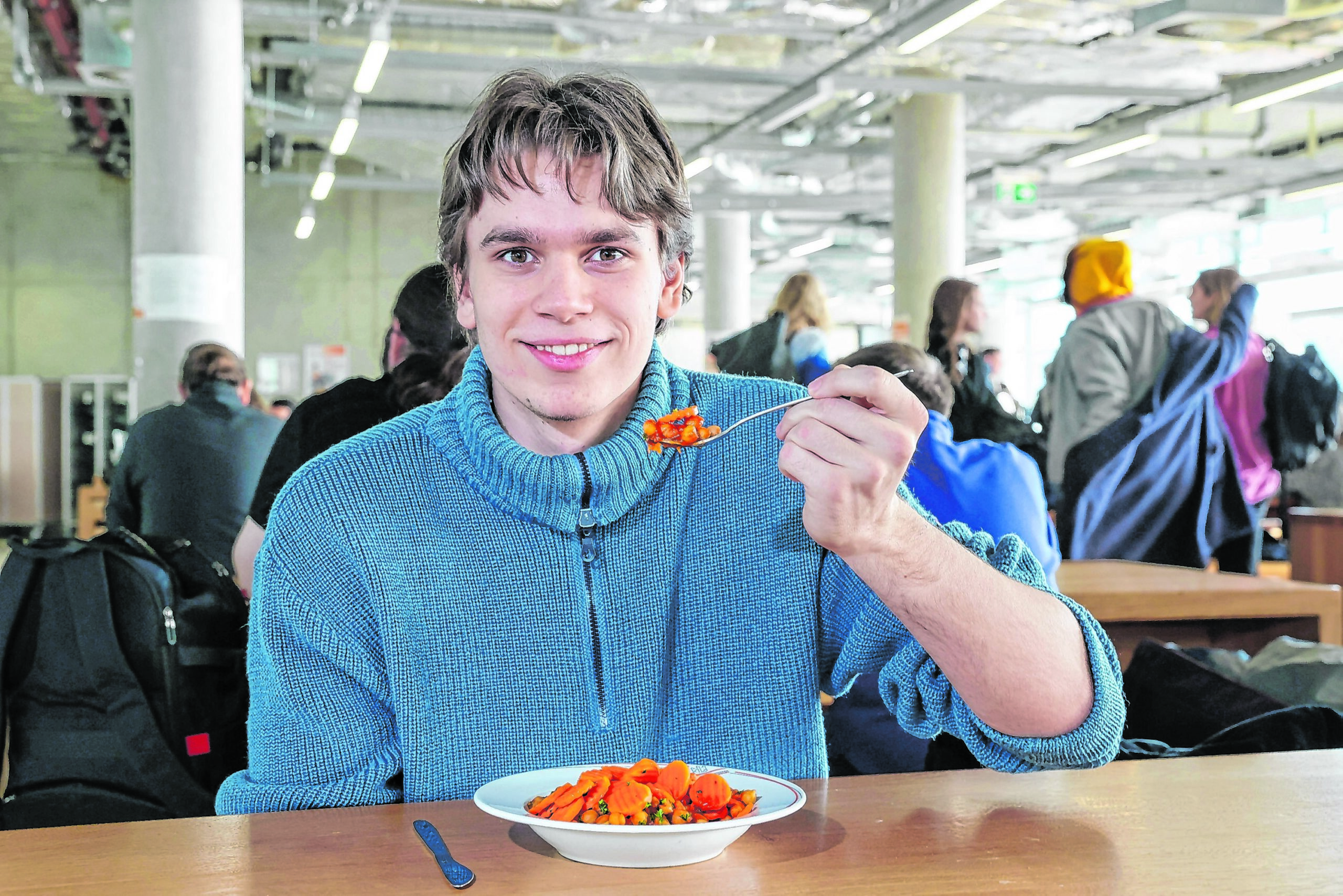Studierendenwerk startet „Veganen Pottkieker“ mit günstigen und gesunden Gerichten für 2,20 Euro.