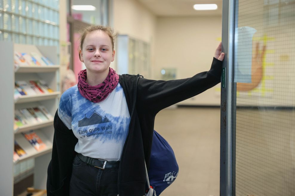 Kimberley Schnoor (15) möchte Tischlerin oder Notfallsanitäterin werden.