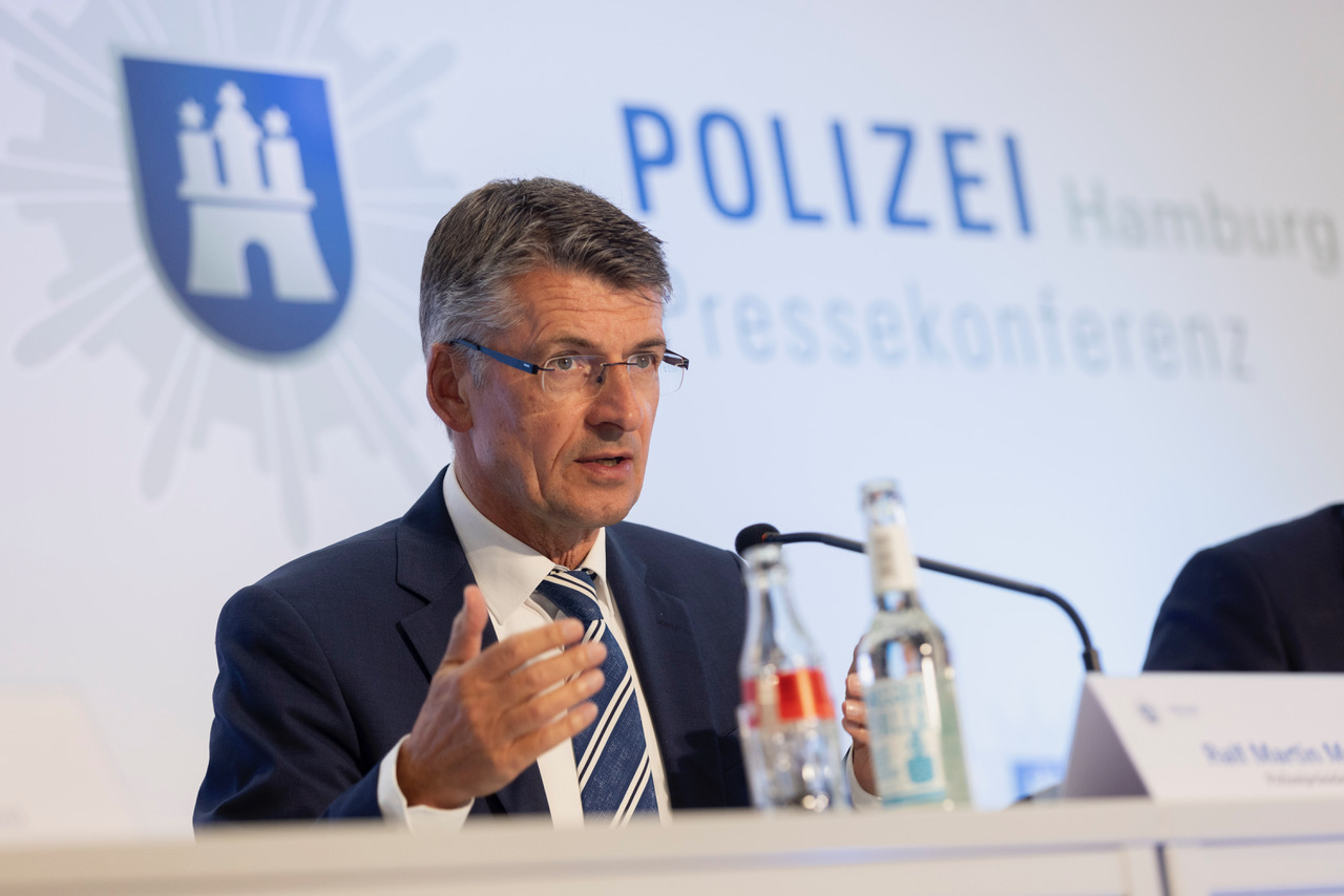 Polizeipräsident Ralf Martin Meyer.