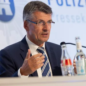Polizeipräsident Ralf Martin Meyer.