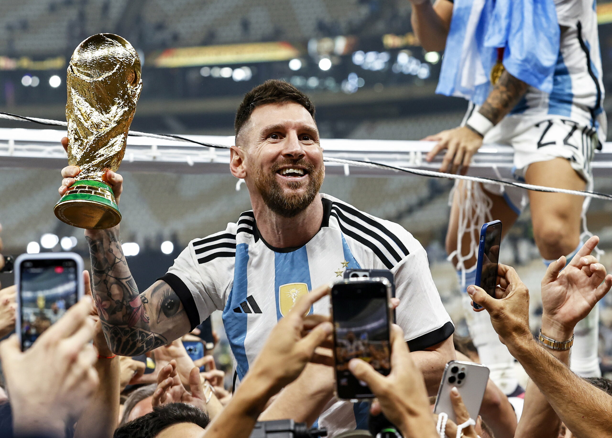 Lionel Messi - wer sonst? - ist Weltfußballer 2022.