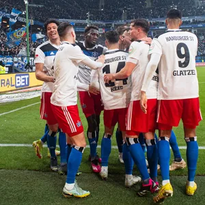 HSV-Jubel im Volksparkstadion