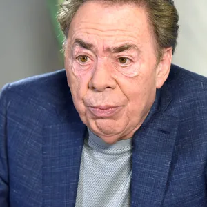 Sir Andrew Lloyd Webber, Komponist aus Großbritannien, ist zu seinem Sohn ins Hospiz gefahren.