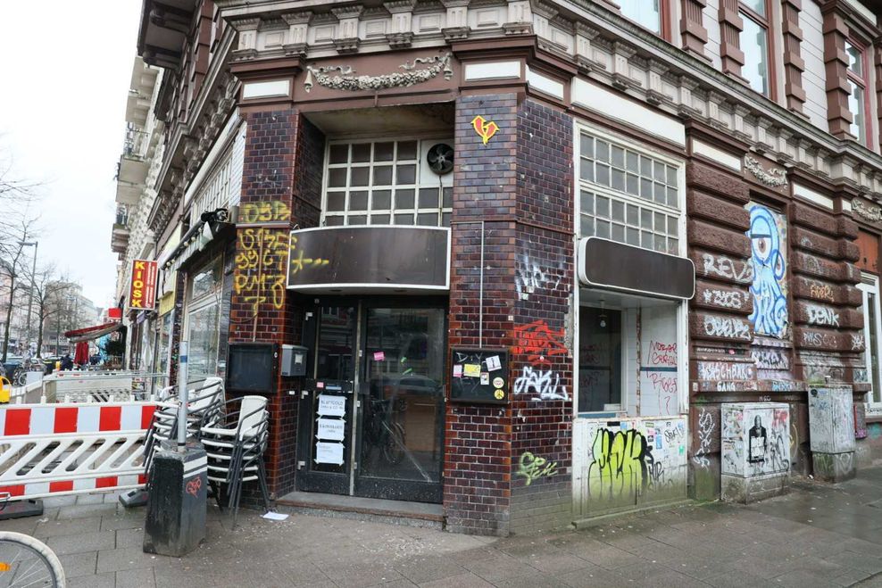 Schulterblatt 83: Hier sollte eigentlich im März das „Blattgold“ eröffnen.