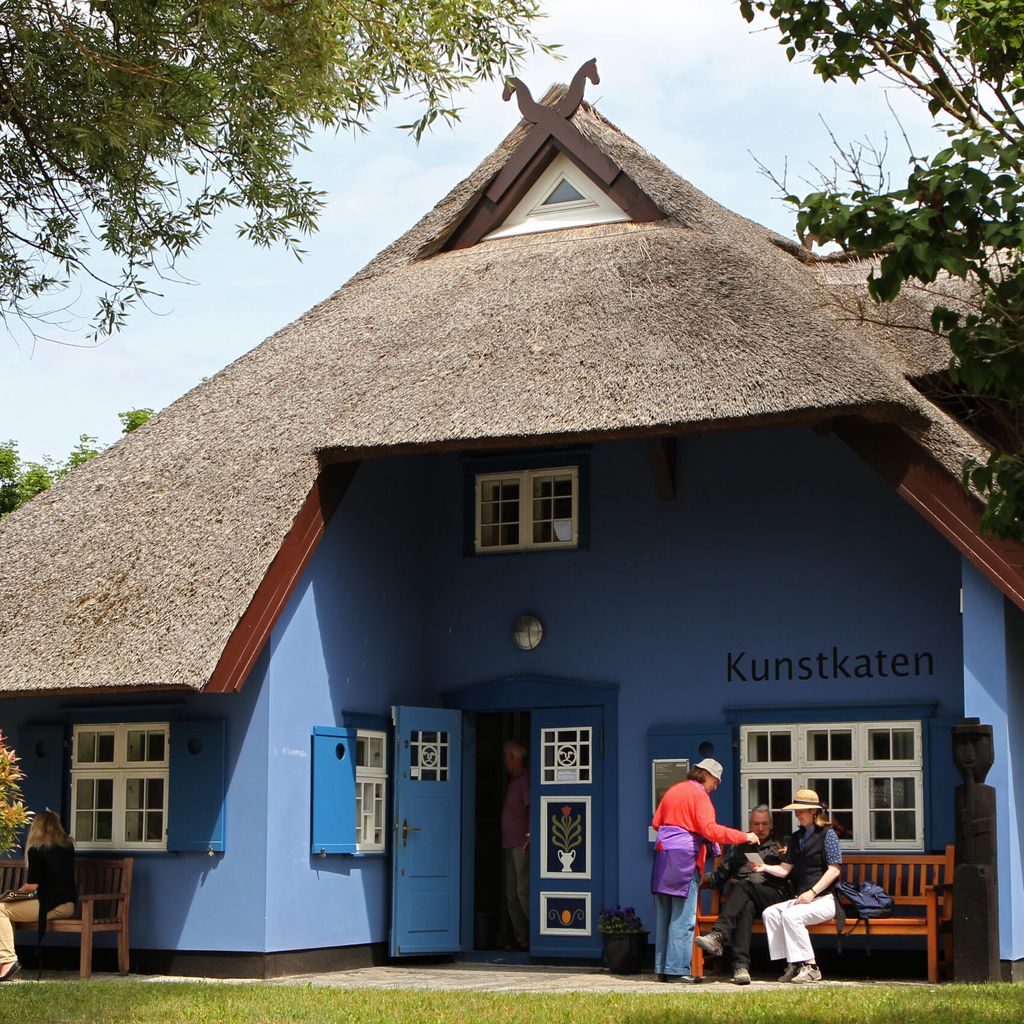The Kunstkaten in the Baltic Sea resort of Ahrenshoop
