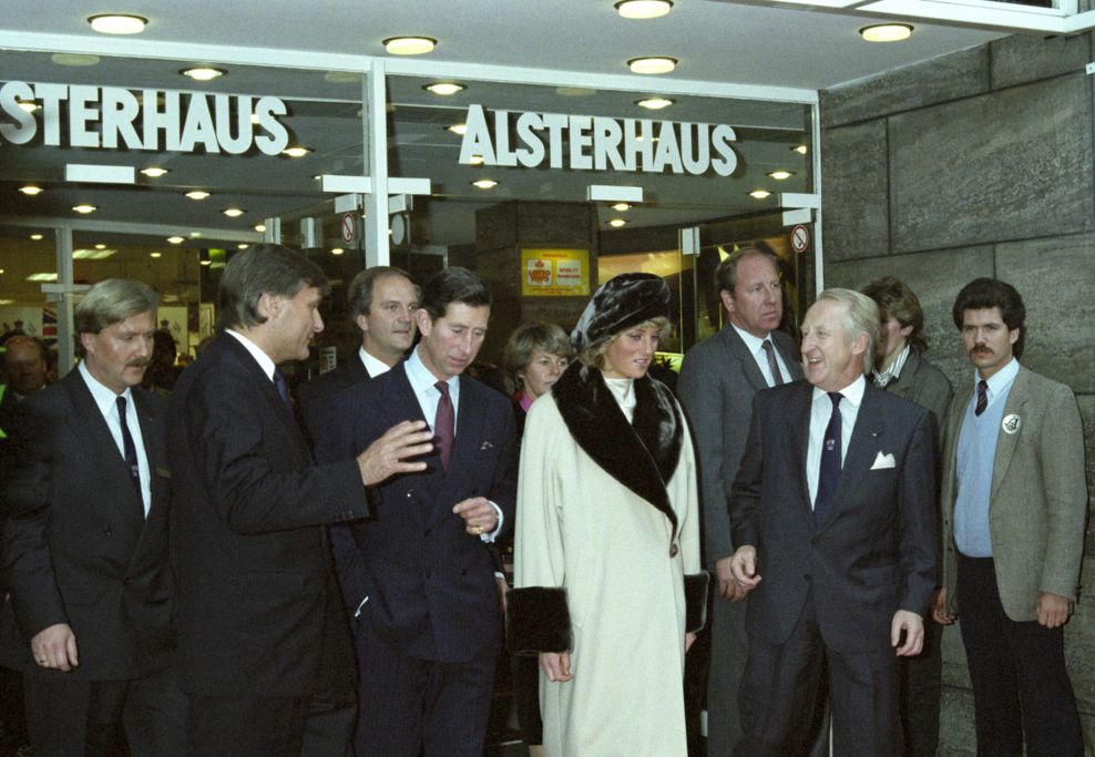 Charles Diana Hamburg Alsterhaus