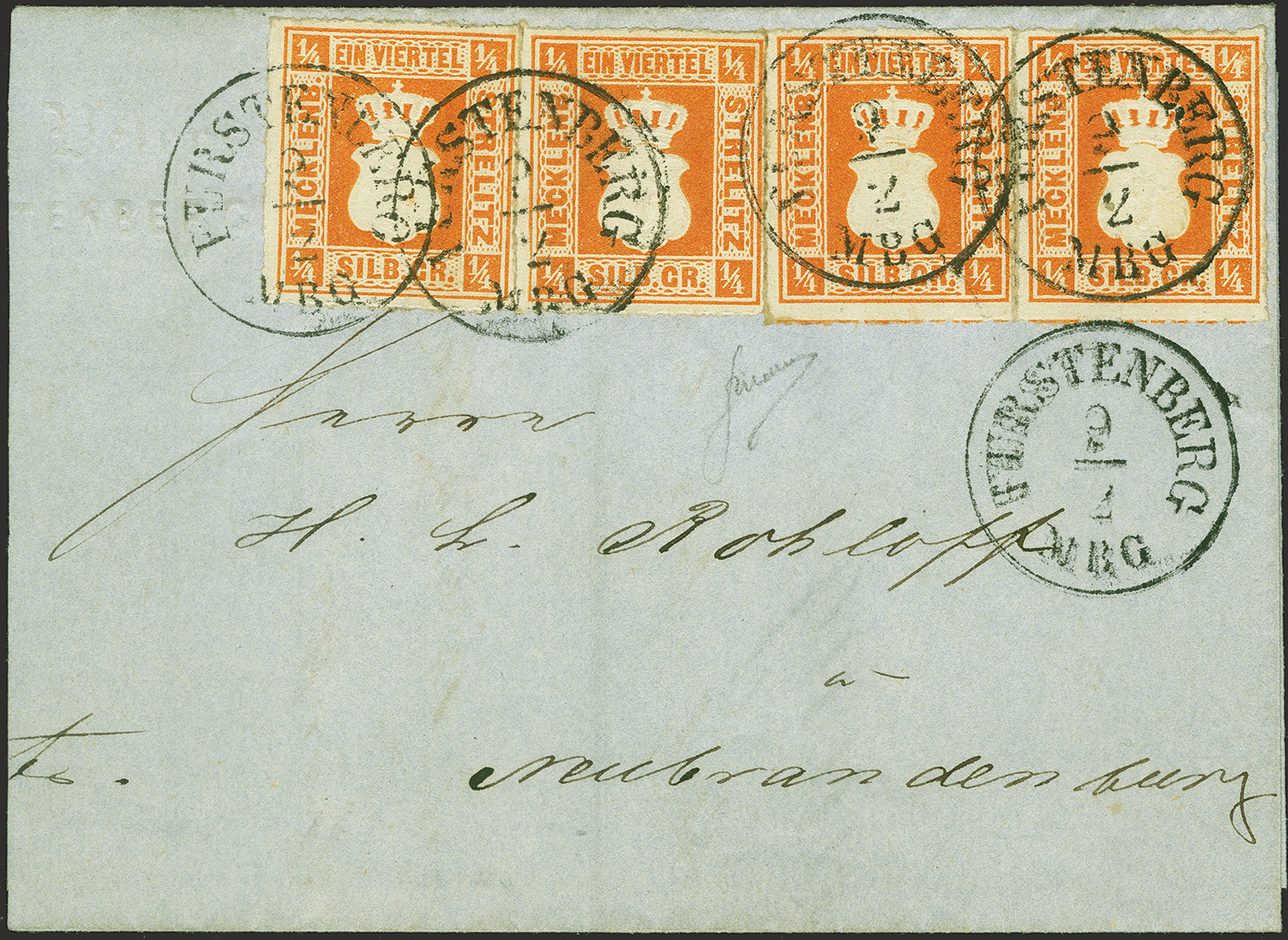 Aufnahme des „Mecklenburg-Strelitz-Briefs”