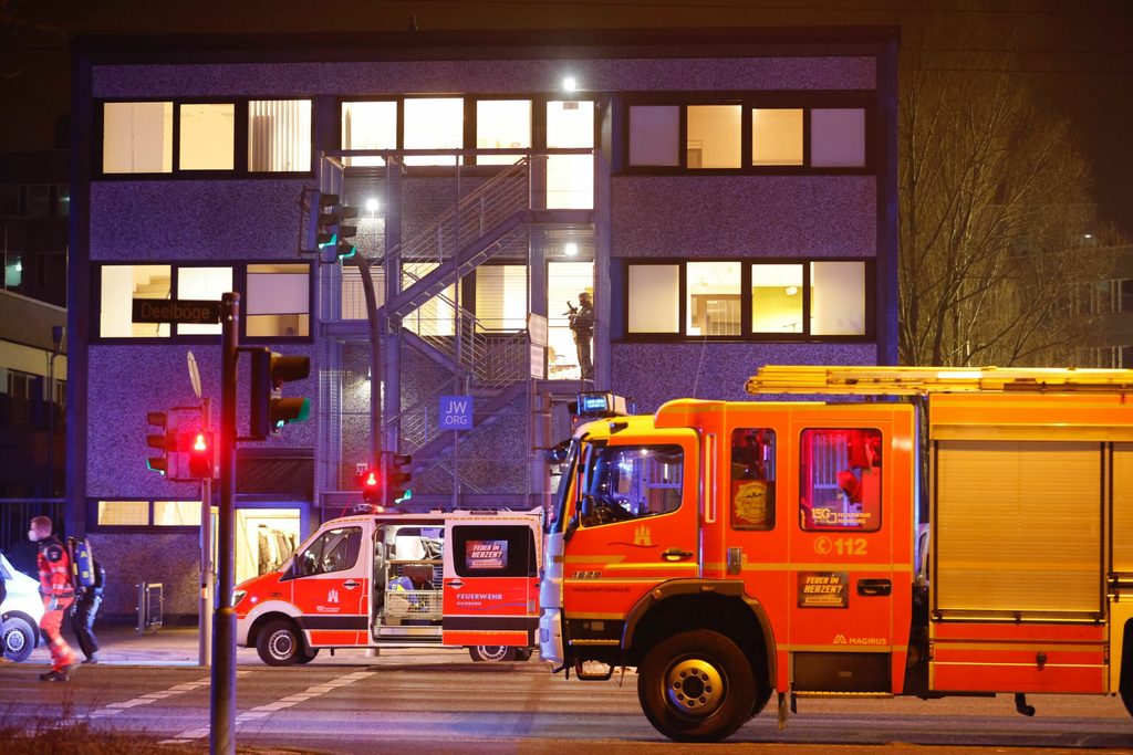 Amoklauf in diesem Gebäude an der Deelböge (Alsterdorf). Es gab Tote und Verletzte.