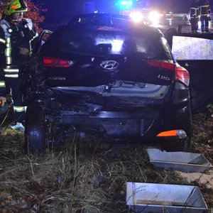 Feuerwehr A1 Unfall Bad Oldesloe