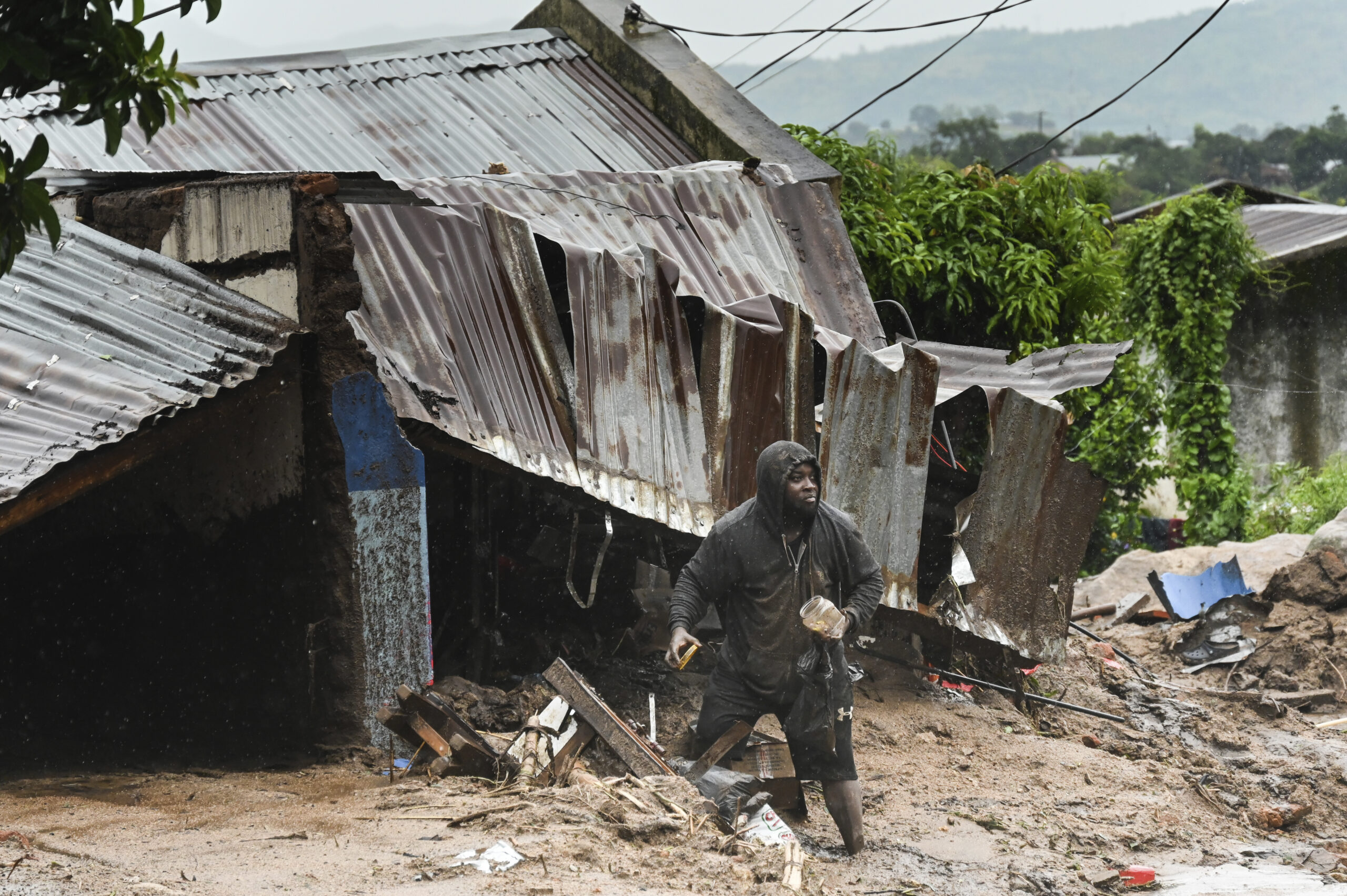 Tropensturm „Freddy“ hat im südöstlichen Afrika – hier in Malawi – eine Spur der Verwüstung hinterlassen.