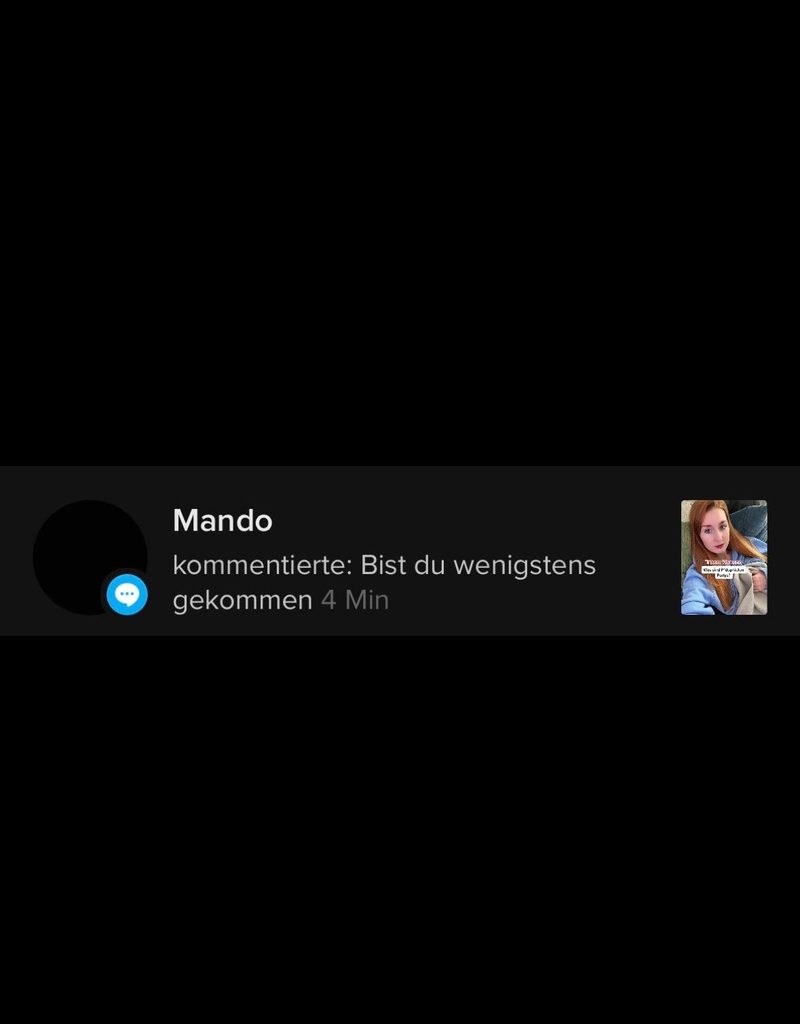 Diese Nachricht bekam Lena Jensen als sie über ihr Trauma sprach.