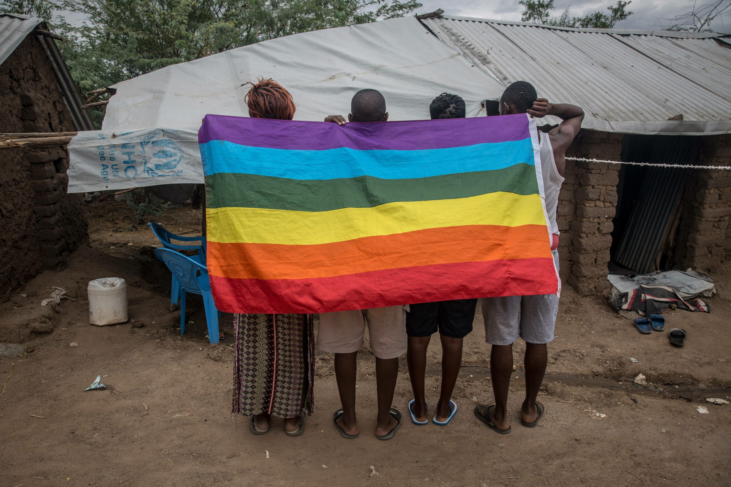 LGBTQ-Flüchtlinge aus Uganda in Kakuma (Kenia).