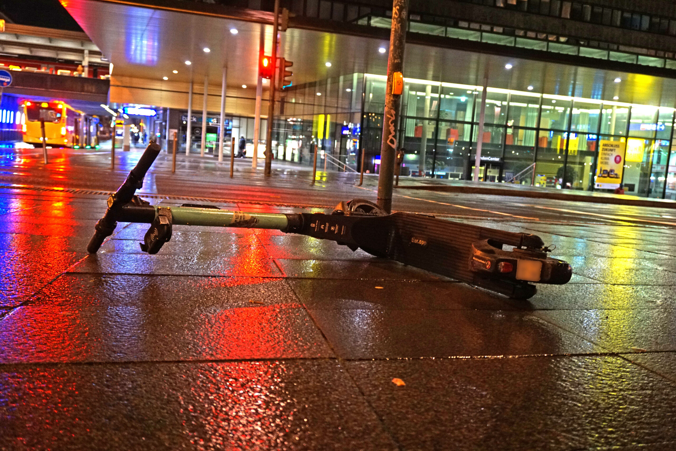 E-Scooter Unfall