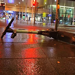 E-Scooter Unfall