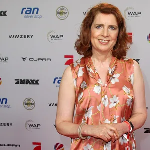 Monica Lierhaus bei einem Jubiläumsevent von ran