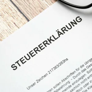 Eine Steuererklärung