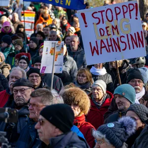 Proteste auf Rügen gegen den geplanten LNG-Terminal
