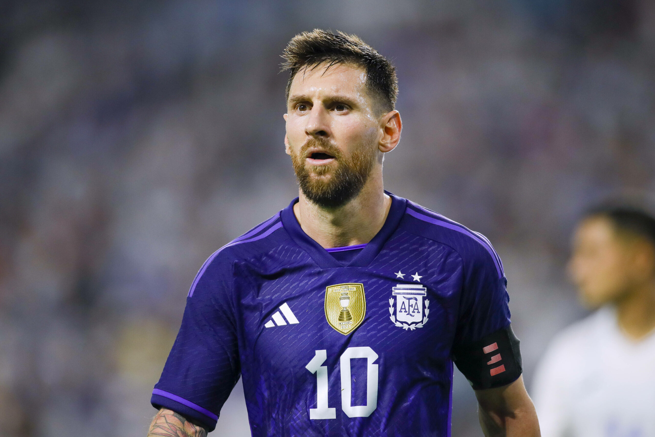 Lionel Messi im Trikot der argentinischen Nationalmannschaft