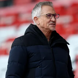 Gary Lineker im Stadion