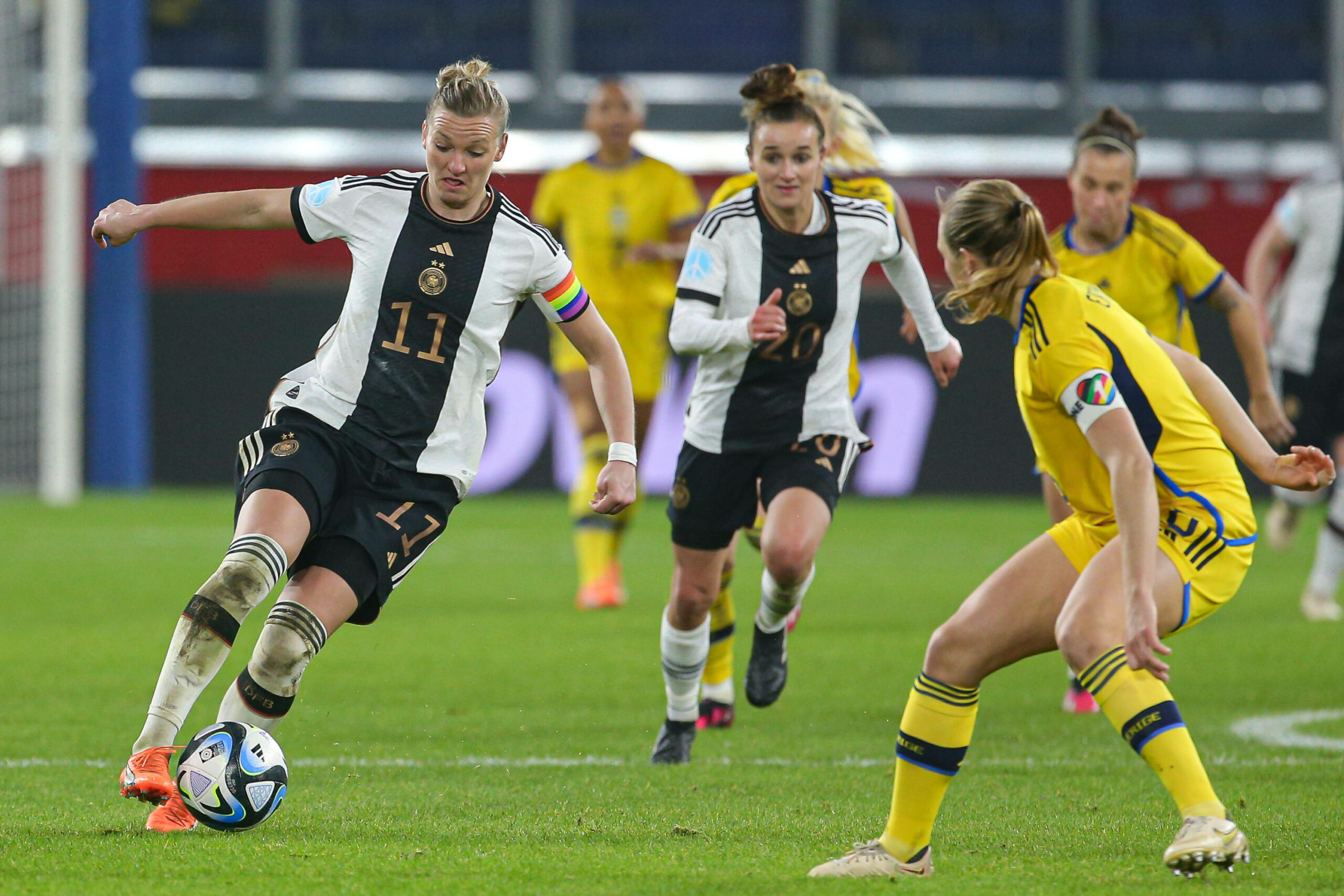 Alexandra Popp im Spiel Deutschland gegen Schweden