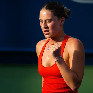 Die ukrainische Tennisspielerin Marta Kostjuk