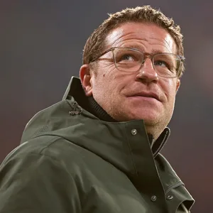 Max Eberl beim CL-Spiel von Leipzig gegen Manchester City