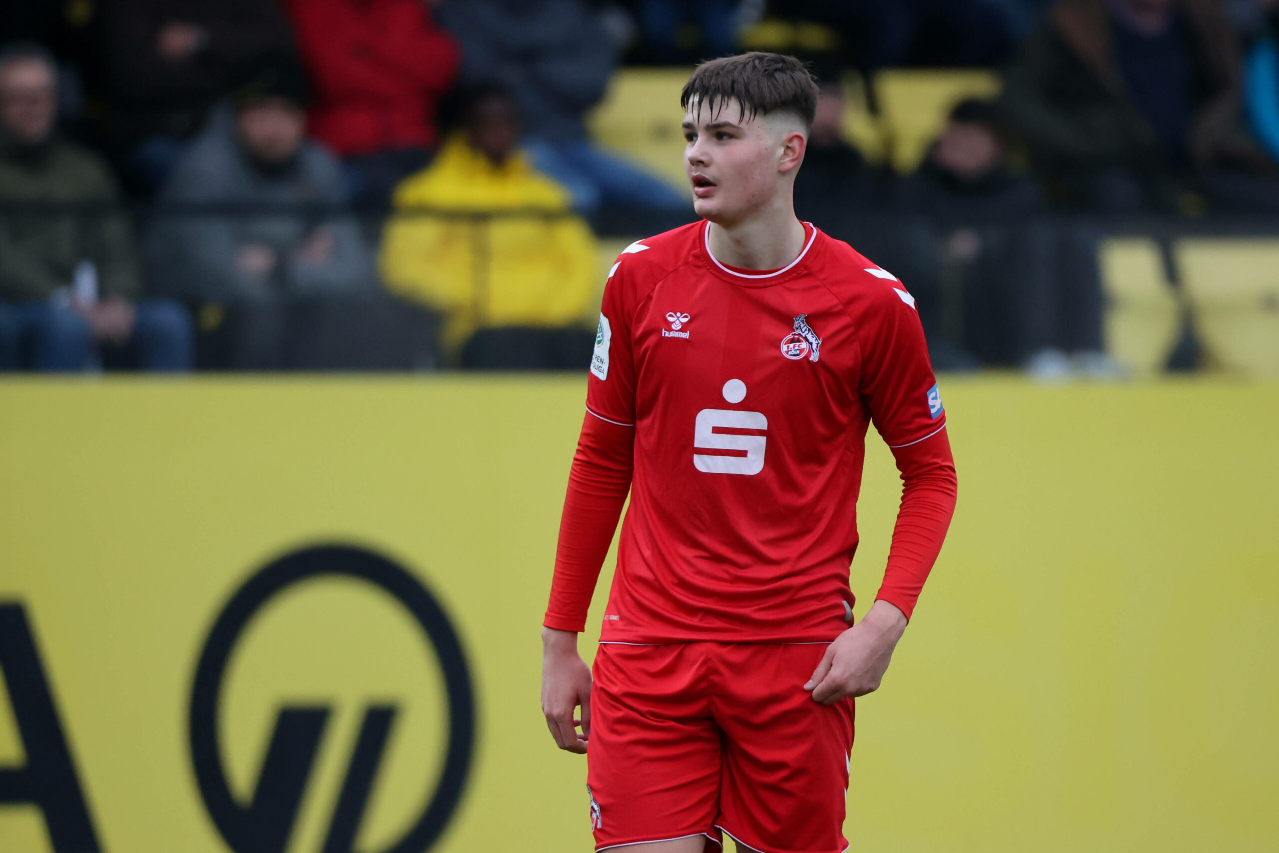 Der slowenische Stürmer Jaka Cuber Potocnik läuft für Köln in der A-Junioren-Bundesliga auf.