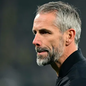 RB-Trainer Marco Rose nach dem Spiel gegen den BVB.